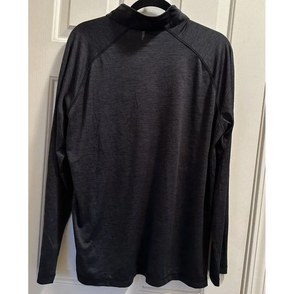 Atlanta United MLS black 1/4 zip performance shirt Adult‎ Men's XL